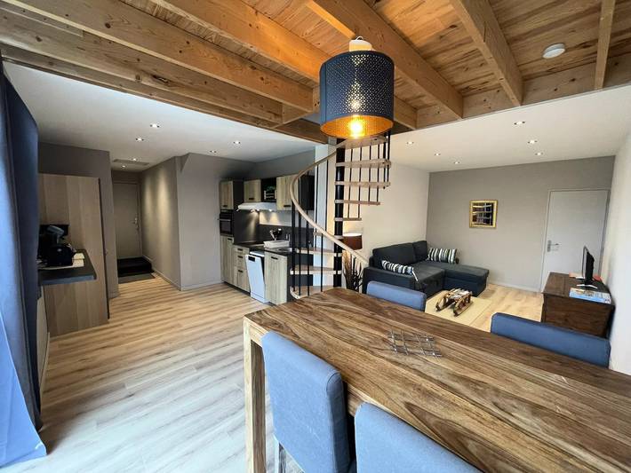 Appartement de vacances pour 4 personnes, avec Jardin