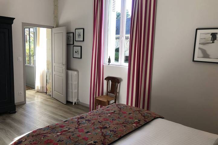 Gîte  Appartement Le Bonheur de Ronsard in Beaumont-en-Véron, Vallée de la Loire