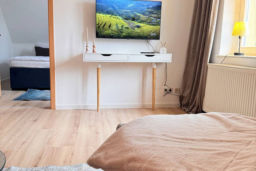 Ganze Wohnung, Ferienwohnung Express - direkt an der Fläming Skate & tolle Wanderwege in Jüterbog, Teltow-Fläming