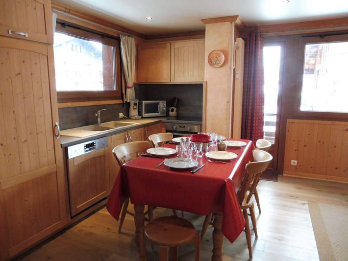 Gîte pour 6 personnes, avec balcon à Crest-Voland - 4