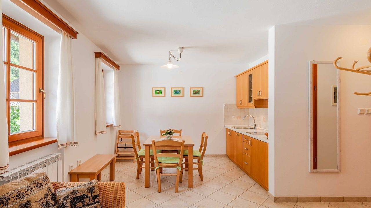 Apartamento vacacional entero, Ferienwohnung für 4 Personen (40 m²) in Log pod Mangartom in Bovec, Parque nacional del Triglav