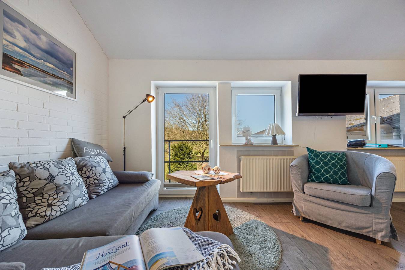 Ganze Wohnung, Ferienwohnung 1" mit privater Terrasse, Gemeinschaftsgarten in Buchholz (Dithmarschen), Sankt Michaelisdonn und Umgebung