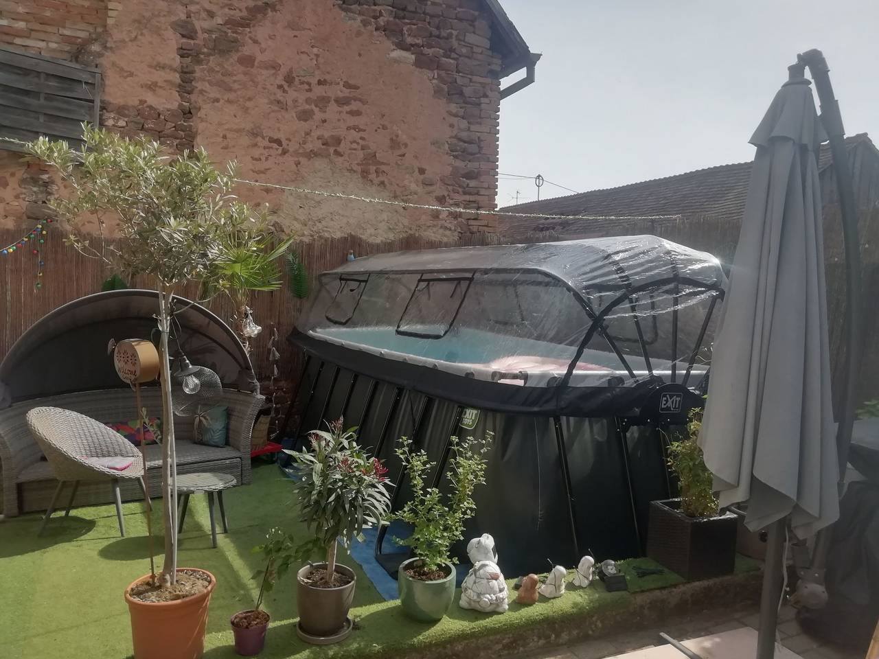 Haus in der Nähe von Straßburg mit privatem Spa in Nordelsass