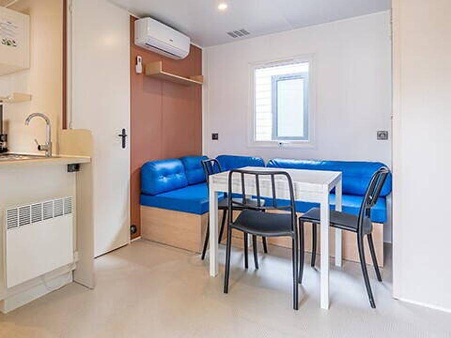 Aunis Club Vendée - Mobilhome 6 personnes - Comfort | 3 Ch. | 6 Pers. | Terrasse surélevée | Clim in La Tranche-sur-Mer, Vendée