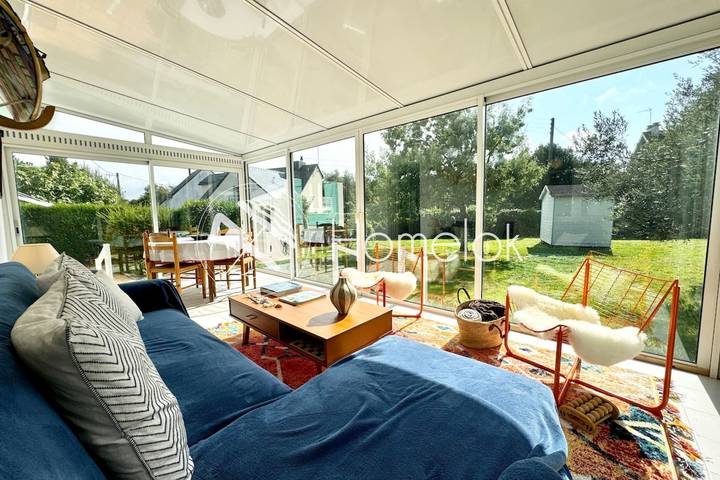Maison de vacances pour 4 personnes, avec balcon et jardin, adapté aux familles à Ploemeur