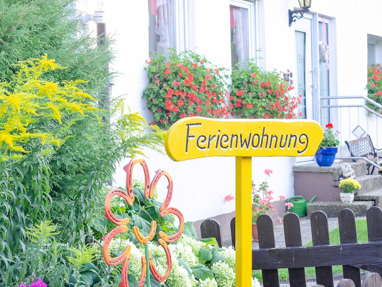 Ganze Ferienwohnung, Ferienwohnung Hertel - Ferienwohnung im Og mit großem Terrassenbalkon in Mistelgau, Frankenalb