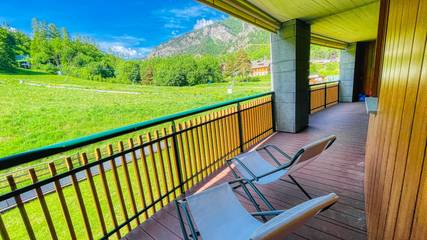 Gîte pour 3 personnes, avec terrasse à Bardonnèche