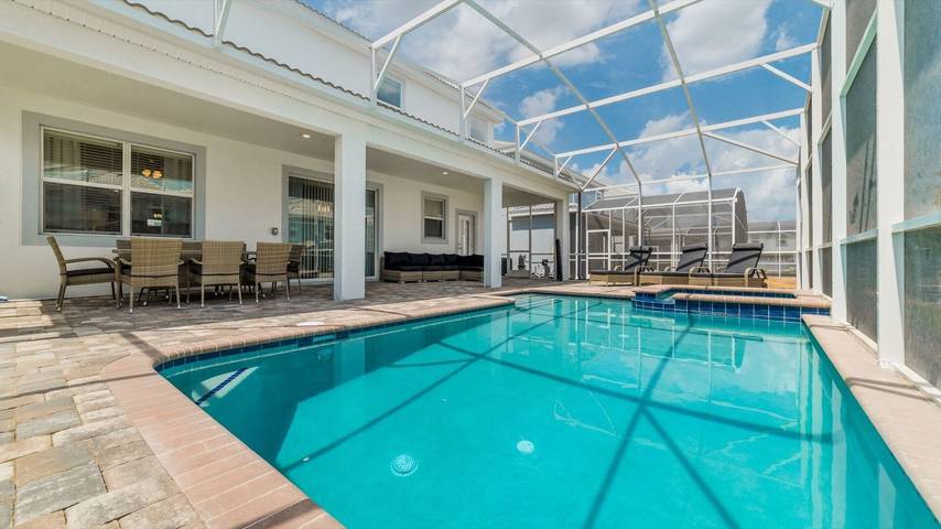 Chalet para 25 personas con balcón/terraza in ChampionsGate, Four Corners