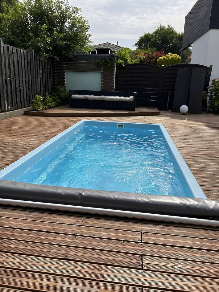 Ferienhaus für 6 Personen, mit Garten