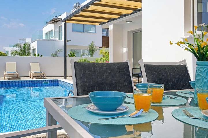 Villa pour 8 personnes, avec balcon/terrasse à Ayia Napa - 2