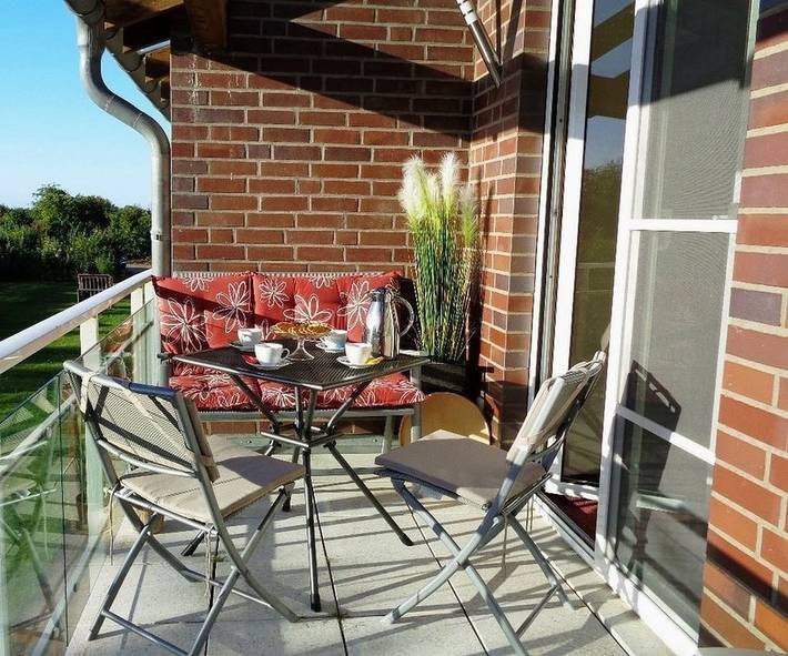 Ferienwohnung für 4 Personen, mit Balkon und Terrasse sowie Sauna in Hohen Wieschendorf - 3