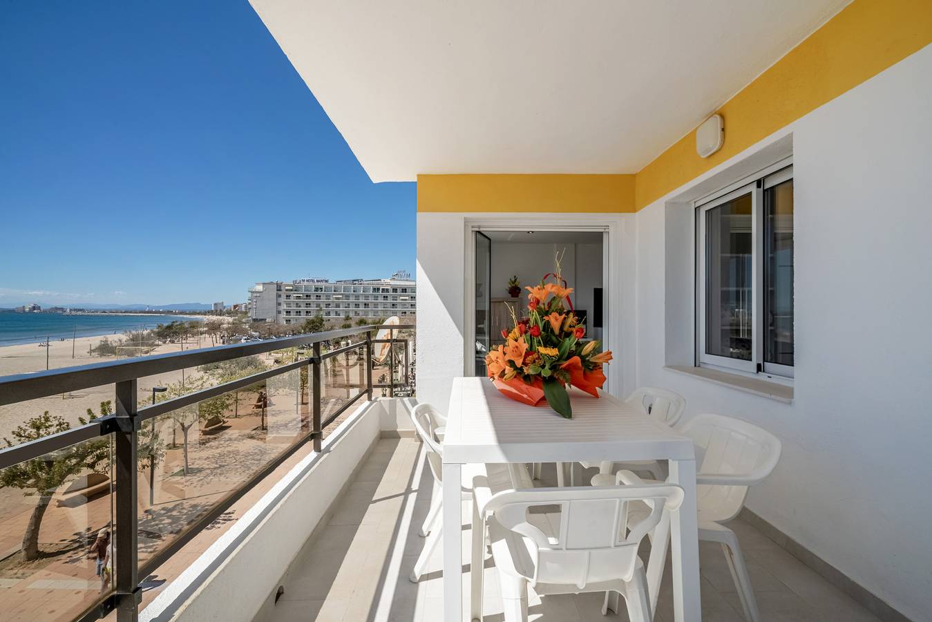 Appartement entier, Appartement de vacances pour 6 personnes avec terrasse in Roses, Haut-Ampurdan