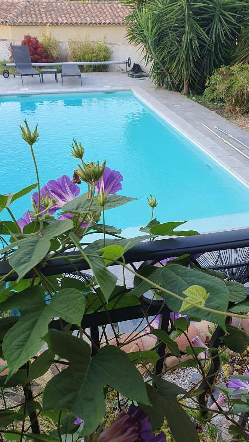 Chambre d’hôte pour 2 personnes, avec piscine ainsi que terrasse et jardin, animaux acceptés
