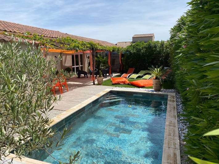 Casa de vacaciones para 6 personas, con terraza y jardín - 1