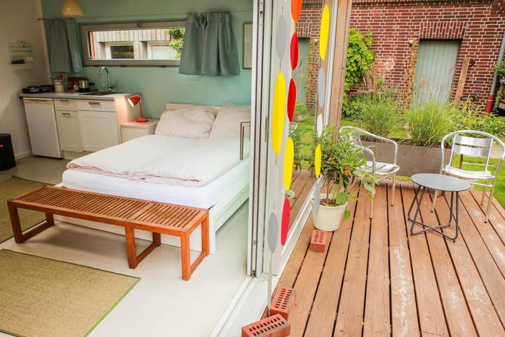Ferienwohnung für 2 Personen, mit Balkon und Terrasse sowie Garten und Sauna in Havixbeck - 3