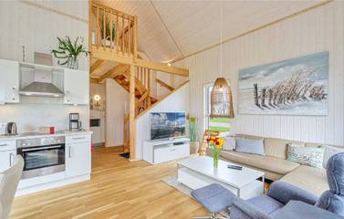 Ferienhaus für 6 Personen, mit Ausblick und Garten sowie Sauna in Kappeln & Umgebung