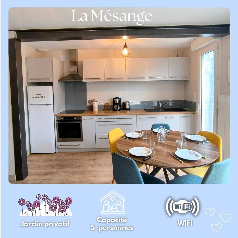 La Mésange - Cosy - 10mn du Parc in La Chapelle-Largeau, Mauléon