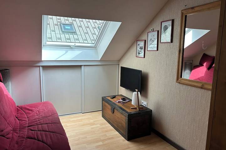 Ganze Wohnung, Helle Kreuzungswohnung in der Fußgängerzone für 6 Personen in Barcelonnette, Espace Lumière