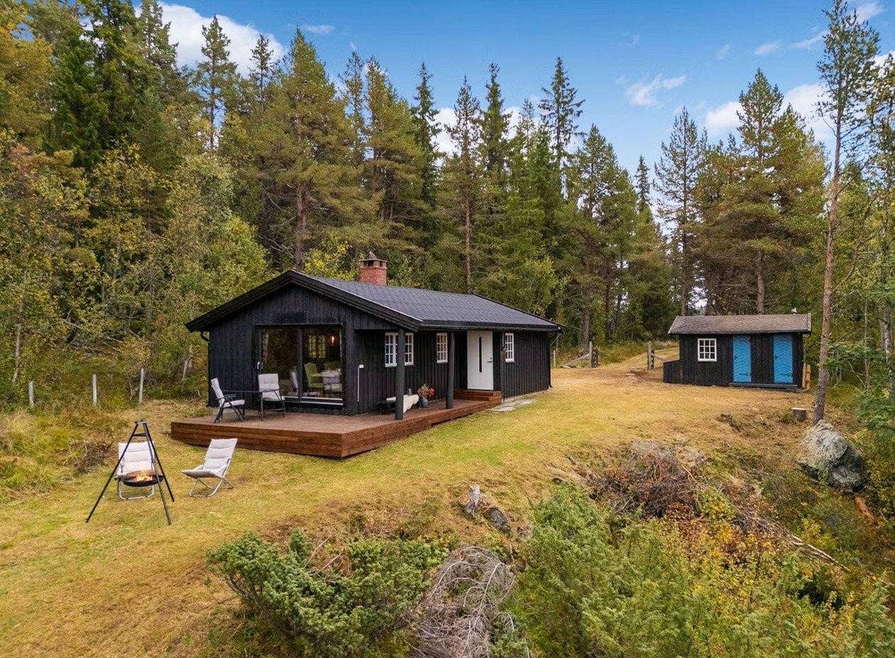 Gemütliche Berghütte auf 962 Metern über dem Meeresspiegel in Ål
