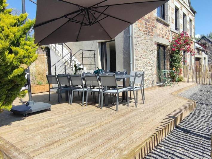 Maison de vacances pour 12 personnes, avec terrasse et jardin - 1