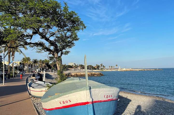 Location de vacances pour 4 personnes, avec balcon dans Cros de Cagnes