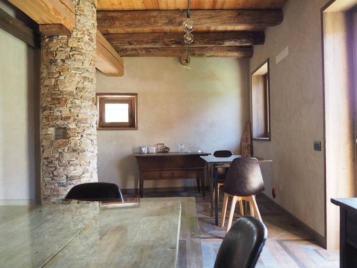 Location de vacances pour 2 personnes, avec balcon et jardin ainsi que sauna et vue à Dronero - 3