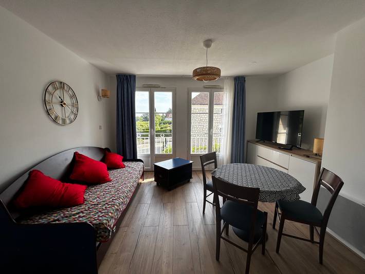 Ganze Wohnung, Charmantes T2 mit Wifi, 200m von den Thermen entfernt in La Roche-Posay, Vienne