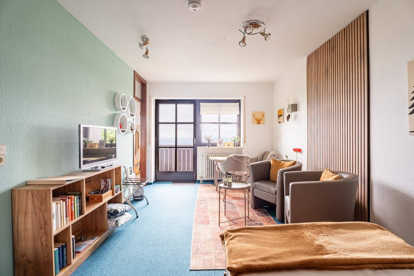 Ganze Wohnung, Appartement 'Bergluft' mit Rheintalblick, privater Terrasse und Wlan in Sasbachwalden, Mittlerer Schwarzwald