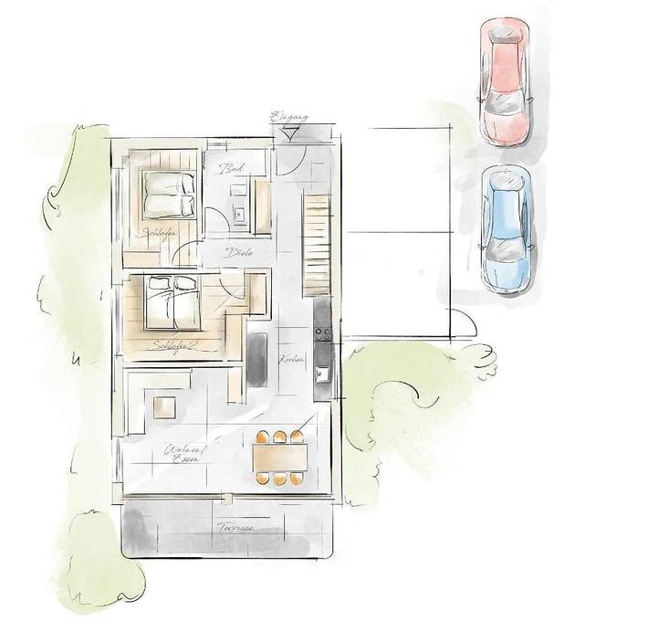 Ferienhaus für 12 Personen, mit Sauna und Garten sowie Ausblick, mit Haustier in Bayrischzell - 4