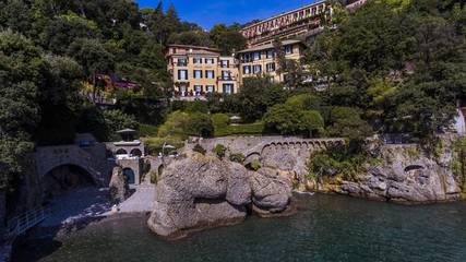 Hôtel pour 4 personnes, avec vue et jardin à Portofino
