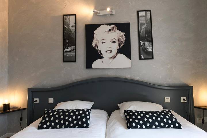 Hôtel pour 5 personnes, avec jardin et piscine, animaux acceptés à Saint-Jean-en-Royans - 4