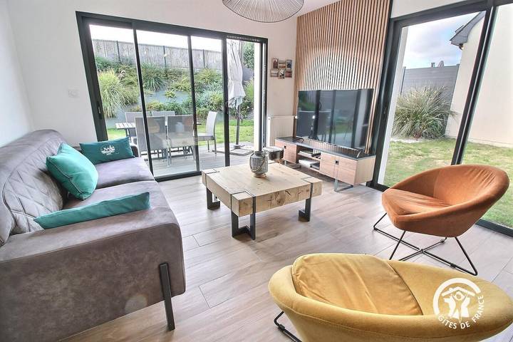 Gîte pour 6 personnes, avec terrasse et jardin dans Dahouët - 4