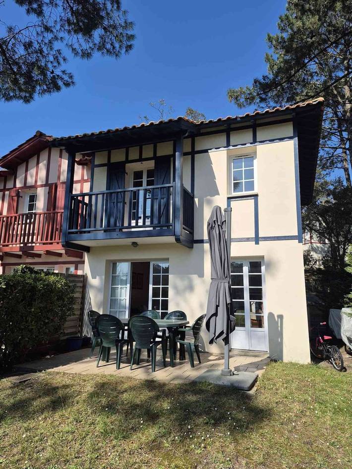 Ferienhaus für 6 Personen, mit Garten und Kinderpool sowie Balkon und Seeblick, mit Haustier in Moliets-et-Maa