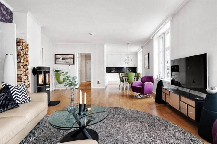 Ferienwohnung für 4 Personen, mit Seeblick und Ausblick sowie Terrasse in Bergen - 3