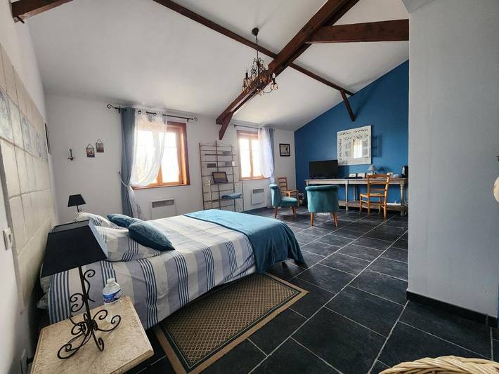 Chambre d’hôte pour 2 personnes, avec jardin et terrasse