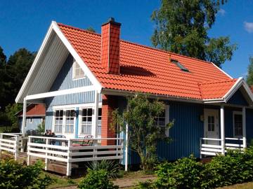 Ferienhaus für 8 Personen, mit Terrasse und Garten in Mecklenburg-Strelitz