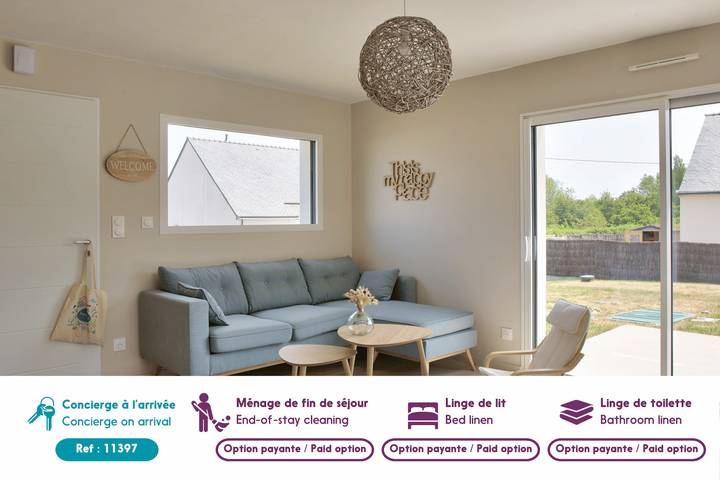 Location de vacances pour 8 personnes, avec jardin et terrasse à Plobannalec-Lesconil - 2