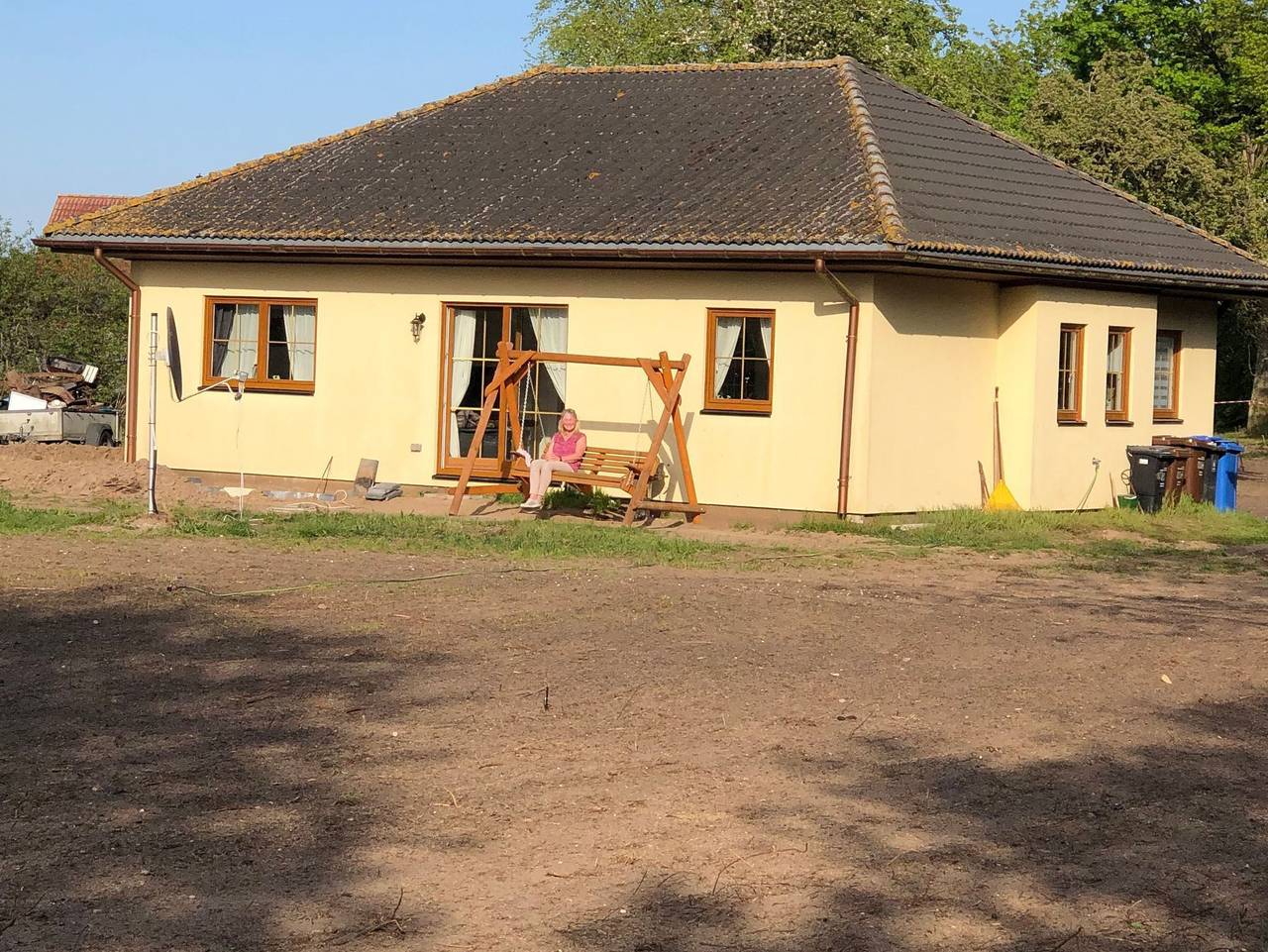 Ganze Ferienwohnung, Landidyll - neu renoviertes Ferienhaus in Kluis, Rügen