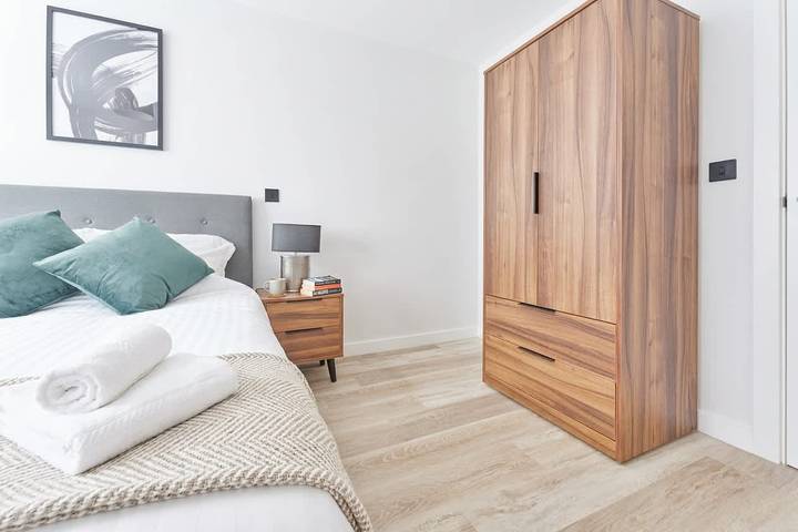 Appartamento intero, Central 1Br Birmingham Apt with Balcony in Birmingham, Birmingham e dintorni