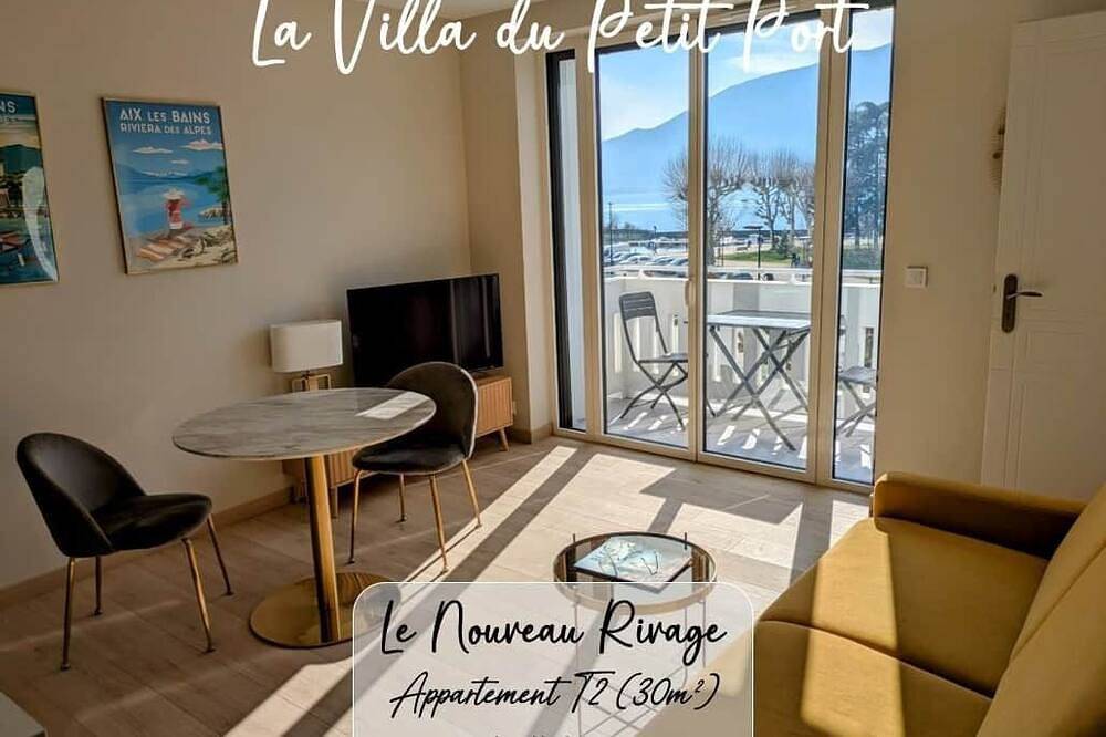 Entire apartment, Le Nouveau Rivage (T2 lake view) in Aix-les-Bains, Chambéry region