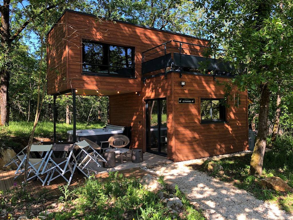 Cabane Spa Truffiers - Le Domaine des Crouquets in Jayac, Périgord Noir