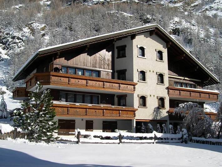 Ganze Ferienwohnung, 4-Bettwohnung in Saas-Grund, Walliser Alpen