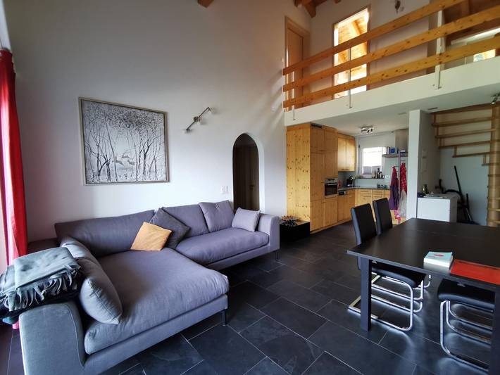 Ganze Ferienwohnung, Ferienwohnung Vazerol - 5-Bettwohnung (4.5 Zimmerwohnung) in Vazerol, Albula (Graubünden)