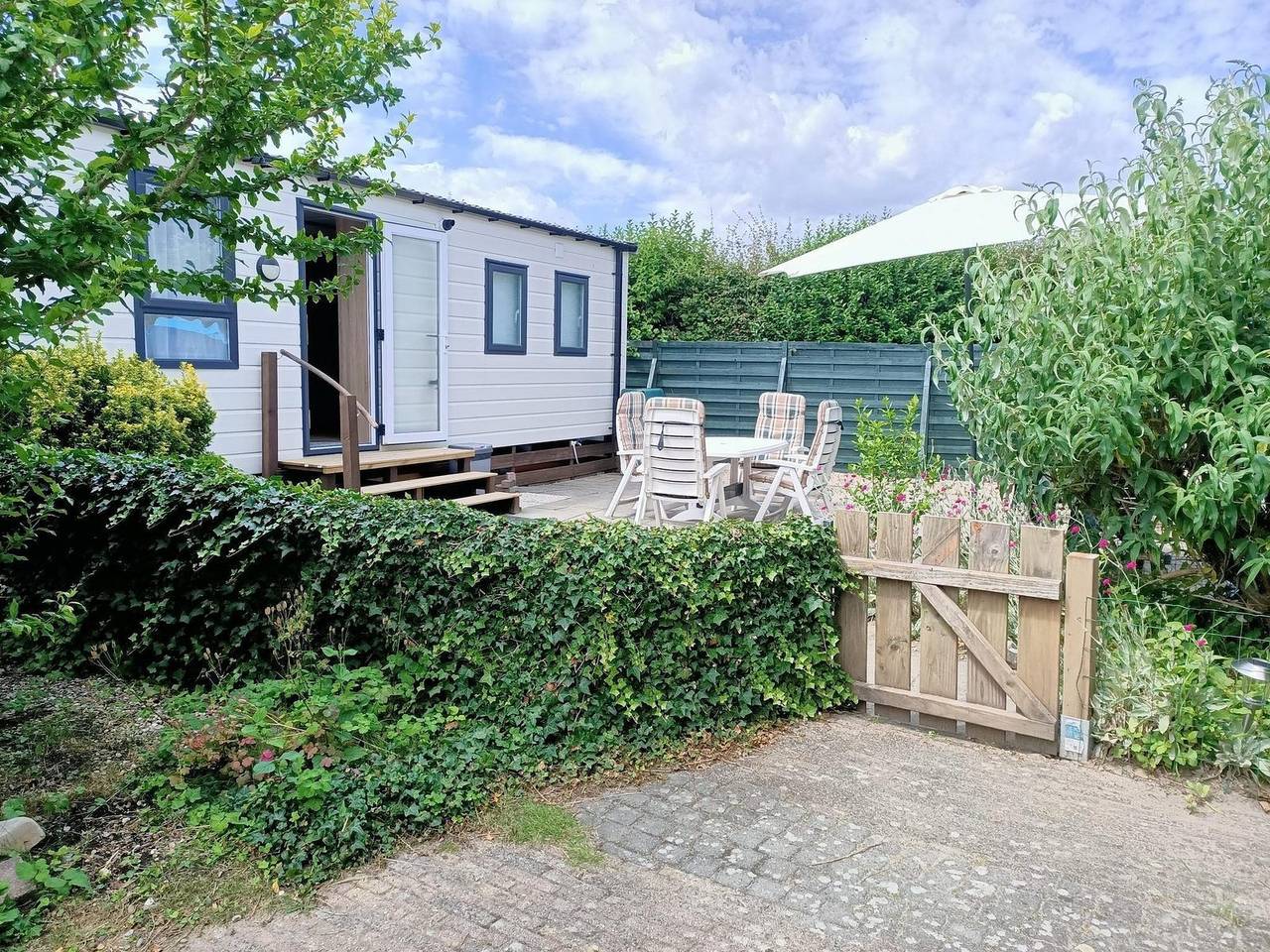 Vakantie Zeeland — Vz783 Stacaravan in Wemeldinge in Niederländische Nordsee