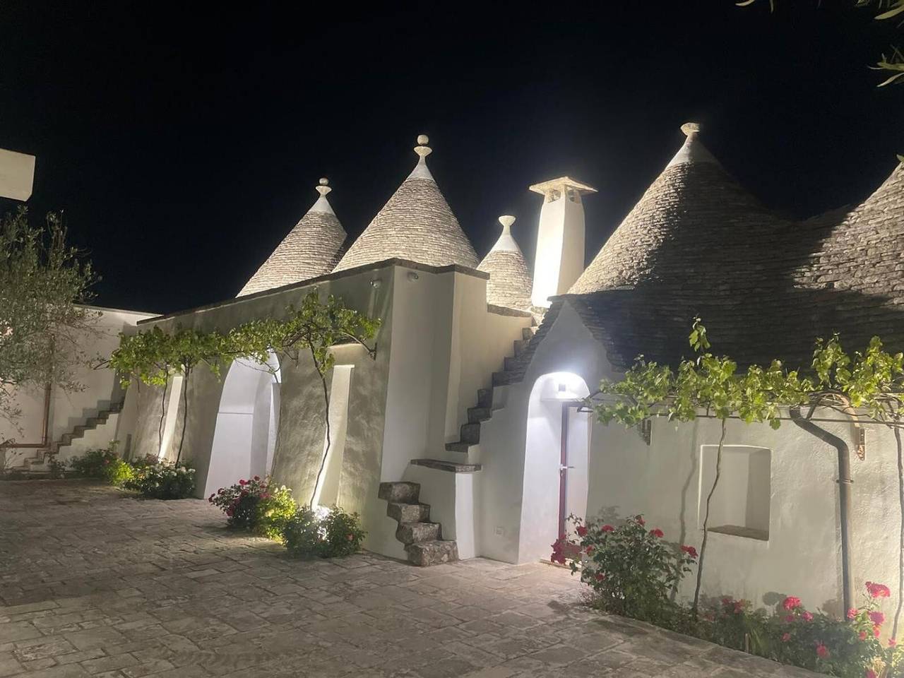 Villa „Trullo Luco“ mit privater Terrasse, Wlan und Klimaanlage in Martina Franca, Tarent Provinz