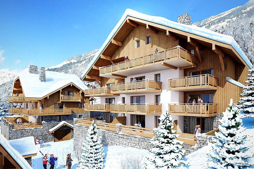 Entire apartment, Résidence Terresens Les Edelweiss - 2 room apartment cabin 4-6 people in Vaujany, Écrins National Park