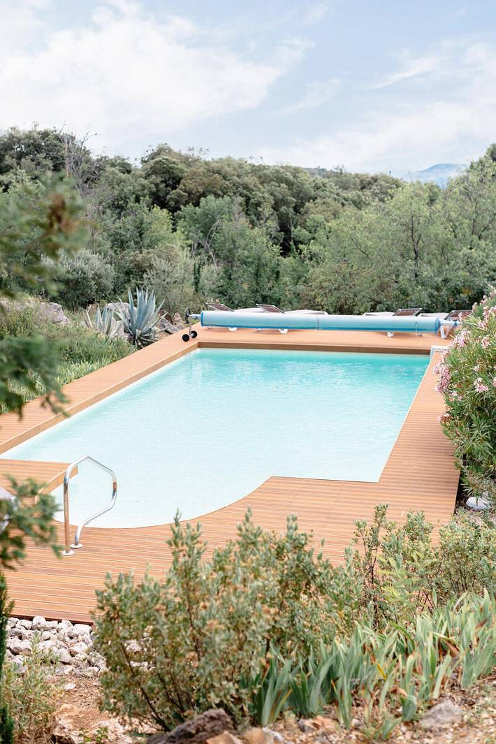 Gîte pour 6 personnes, avec piscine