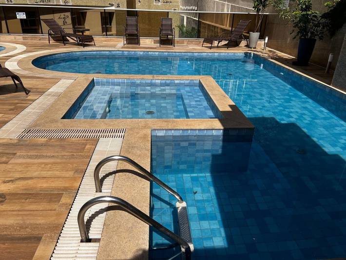 Casas e apartamentos de temporada para 2 pessoas, com piscina e sauna e ainda jardim em Lago Norte