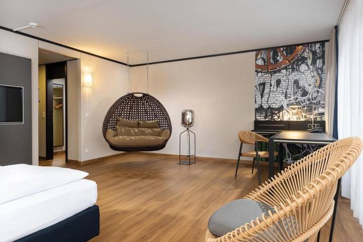 Hotel für 3 Personen, mit Terrasse und Garten sowie Sauna, mit Haustier in Lüneburg - 4