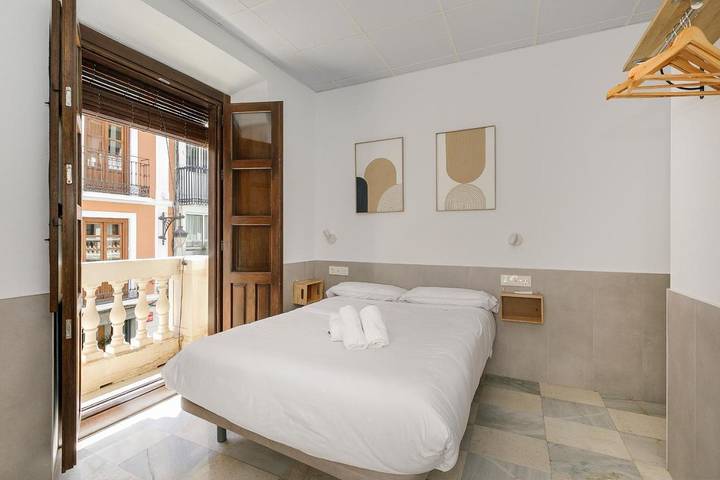 Casa de huéspuedes para 2 personas, con Balcón y Vistas en Granada